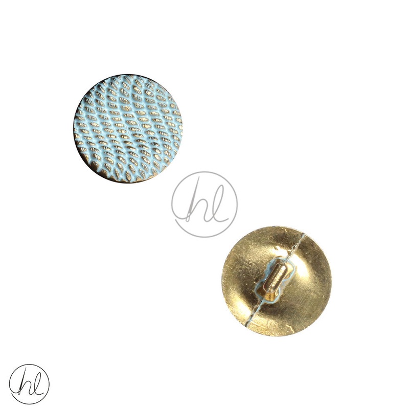 PLAIN BUTTONS GOLD/BLUE 17MM2226