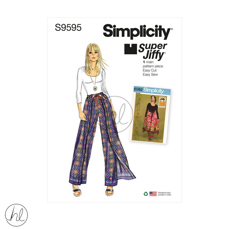 SIMPLICITY PATTERN S9595