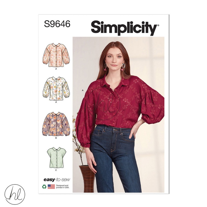 SIMPLICITY PATTERN S9646