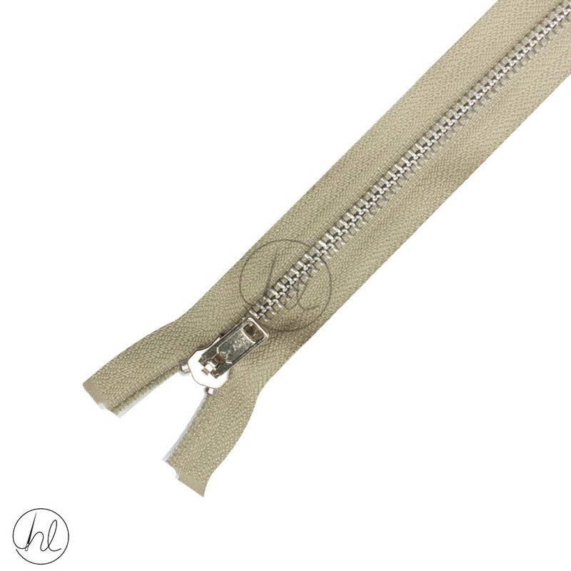 STEEL ZIP YKK KHAKI 30CM