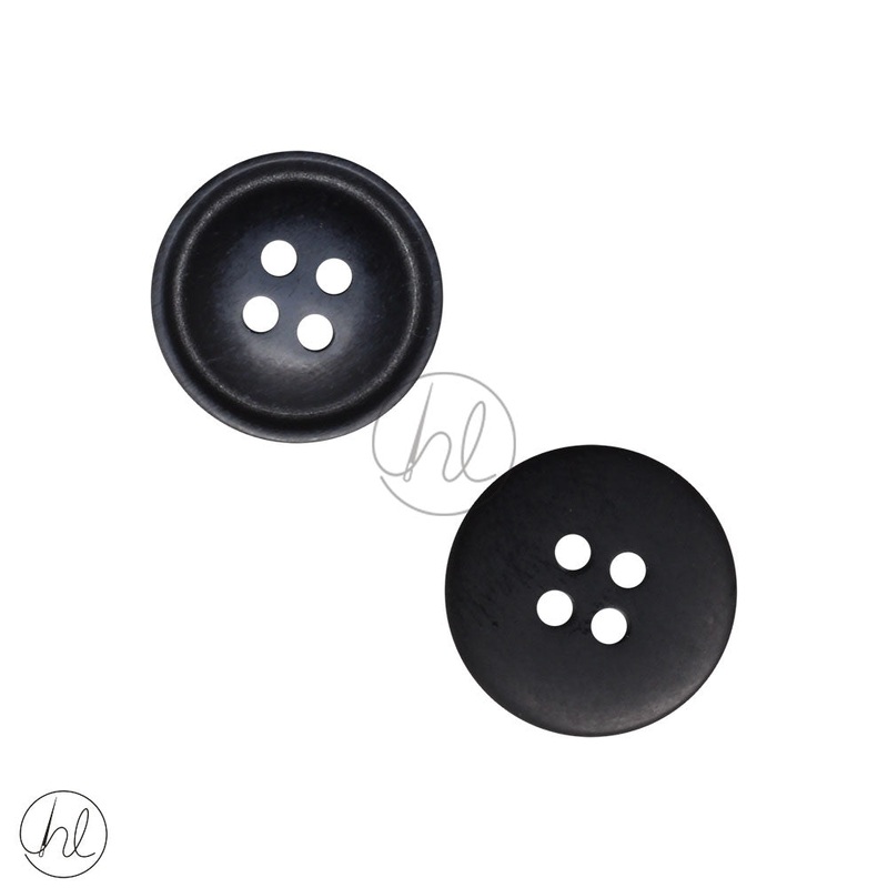 SUIT BUTTONS BLACK 44127 18MM