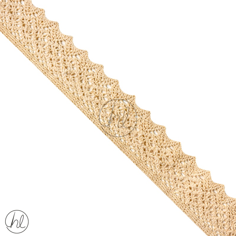 TORCHON LACE  5CM CREAM
