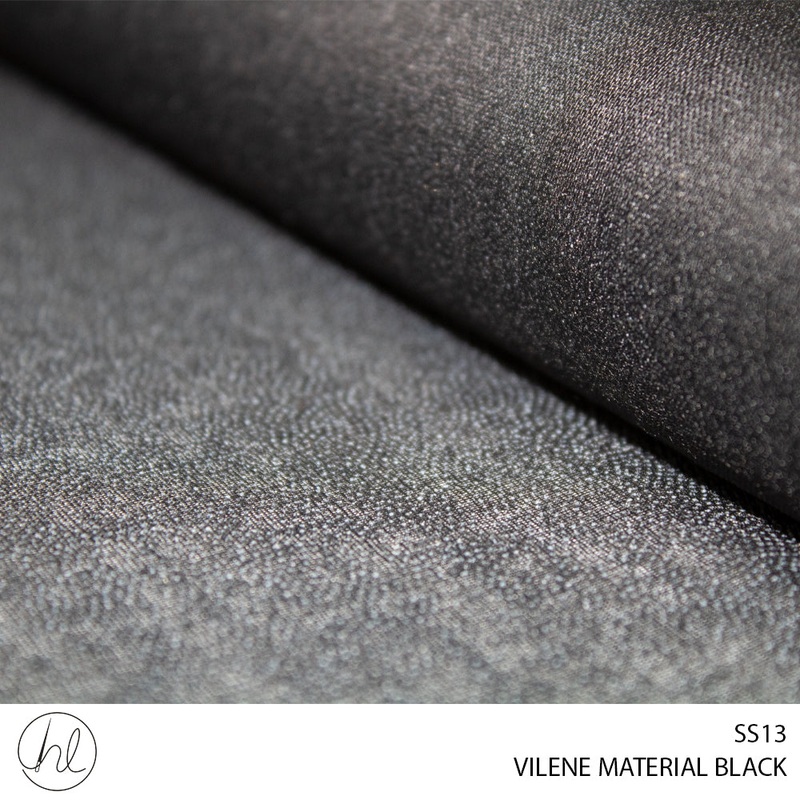 VILENE MATERIAL BLACK SS13 P/METER
