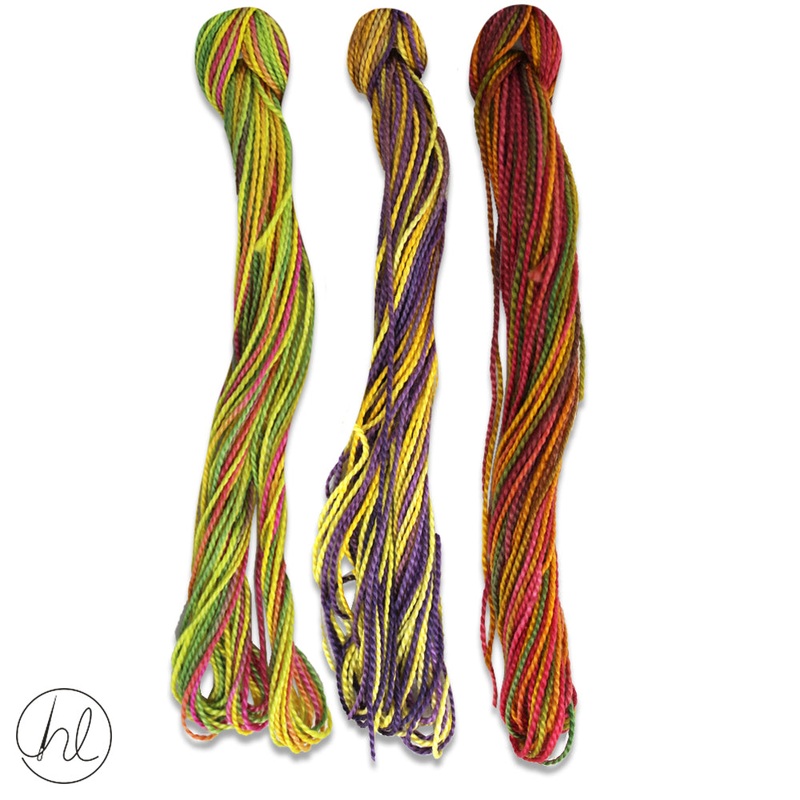 100% COTTON PERLE THREAD 3X9M (48-FREESIA) (PER SET)
