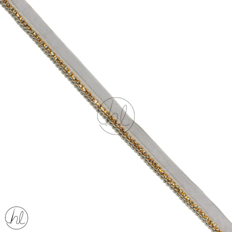 Braid  1CM White/Gold