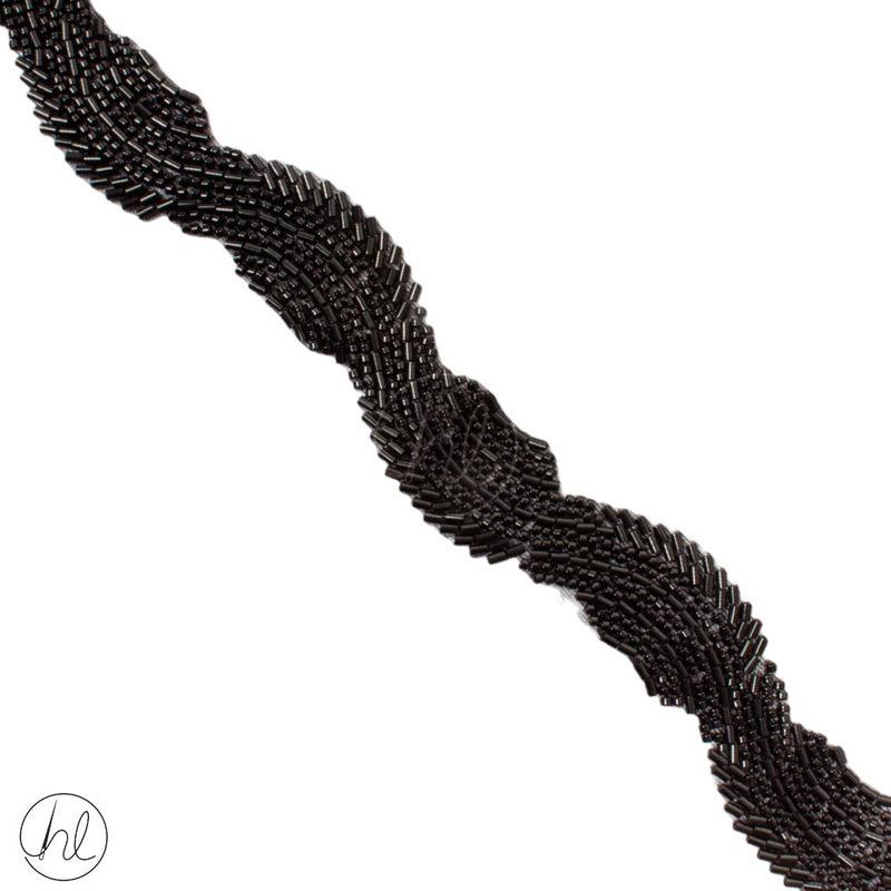 Braid Fancy 3cm Black