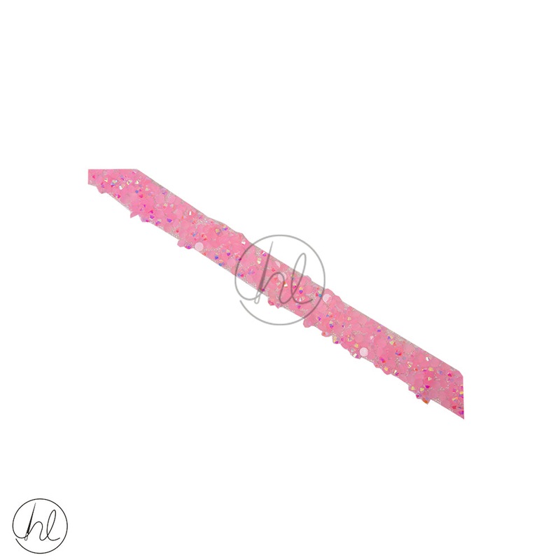 Braid Fancy Iron On Pink Free