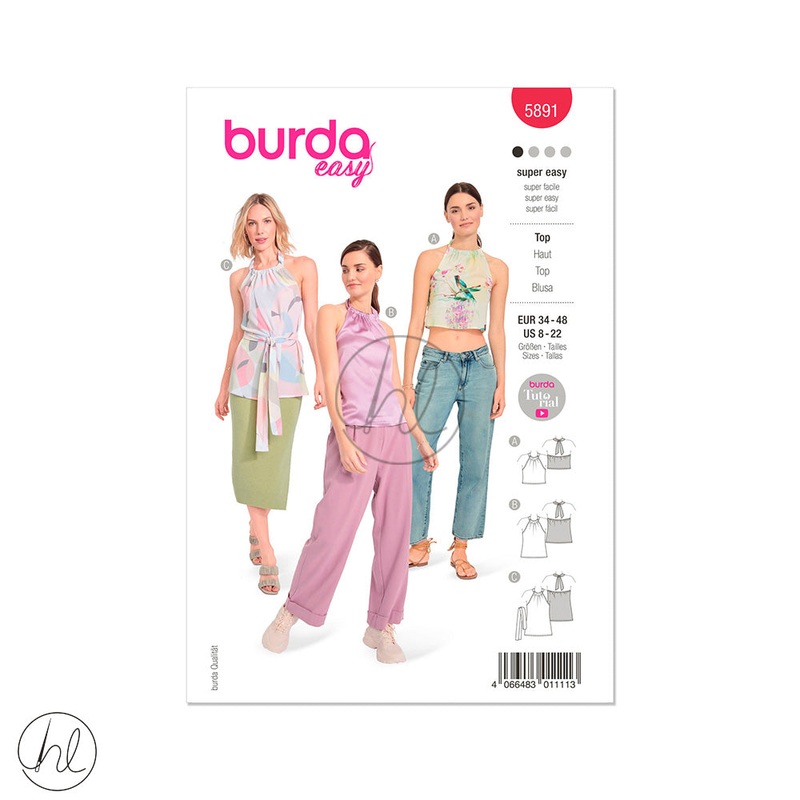 BURDA PATTERN B5891
