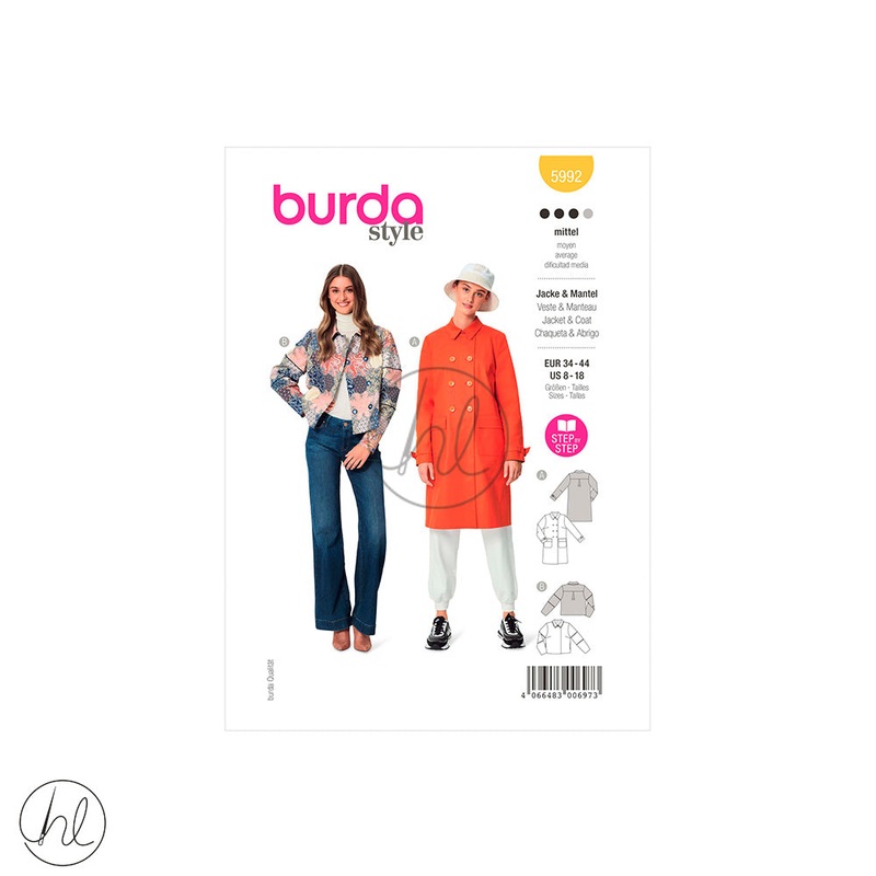 BURDA PATTERN B5992