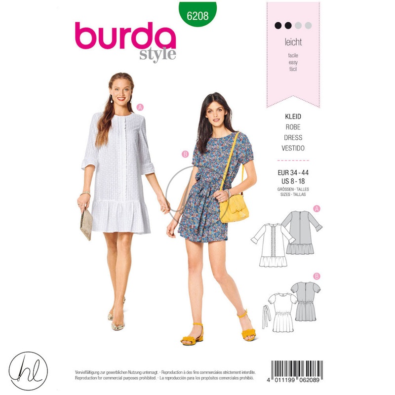 BURDA PATTERNS 6208