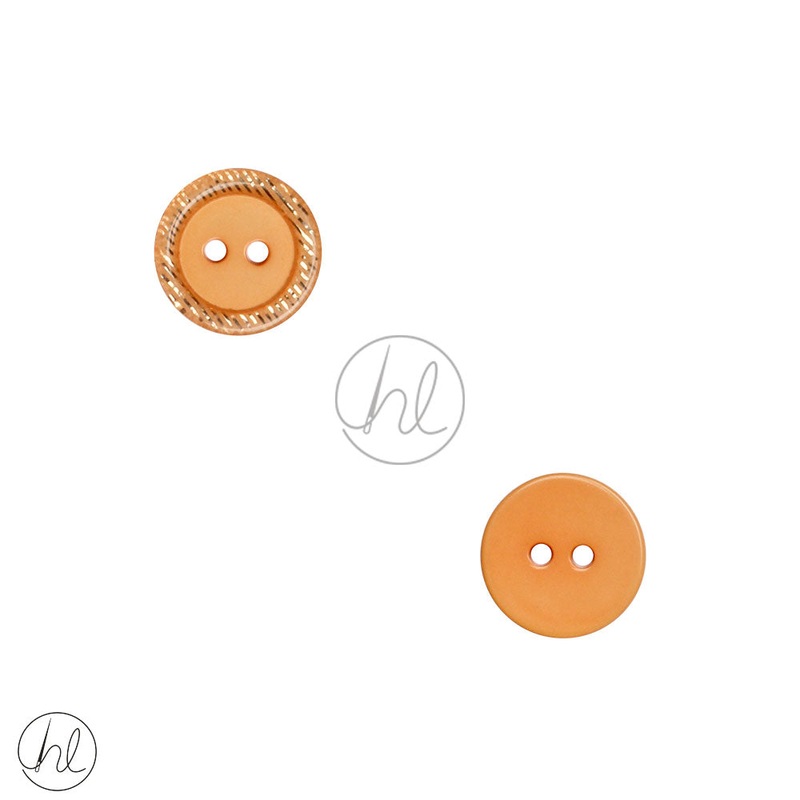 BUTTONS HALO PEACH AK14 15MM