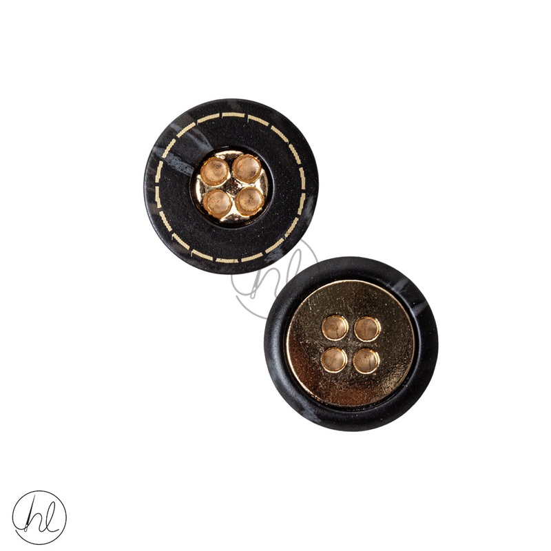 Buttons Jacket 28" H13-J082 Gold/Blk