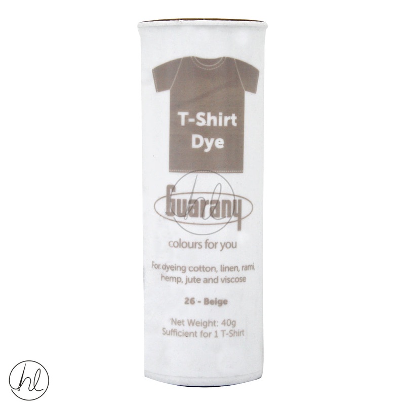 GUARANY T-SHIRT DYE 40G BEIGE