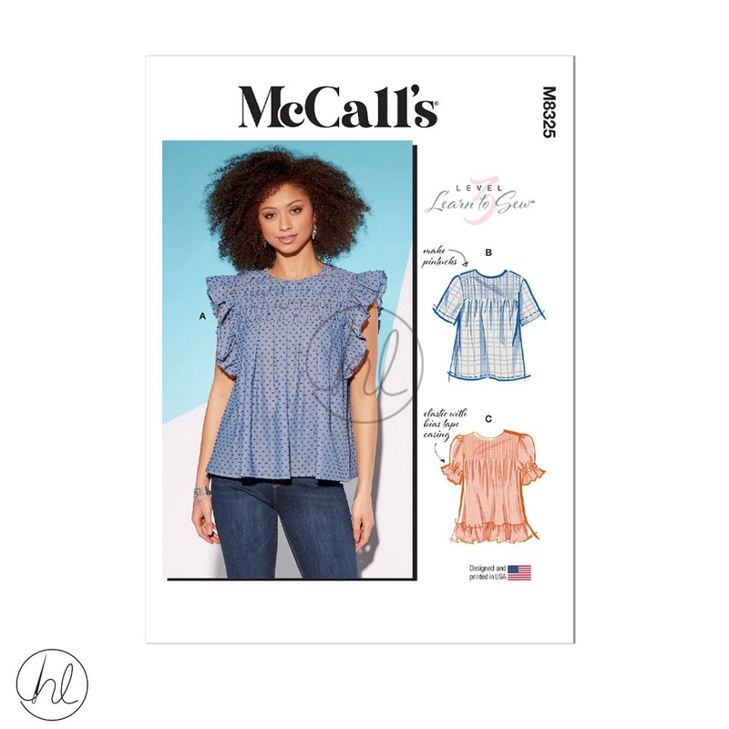 MCCALL'S PATTERN M8325