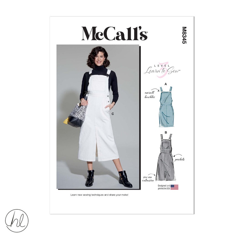MCCALL'S PATTERN M8345