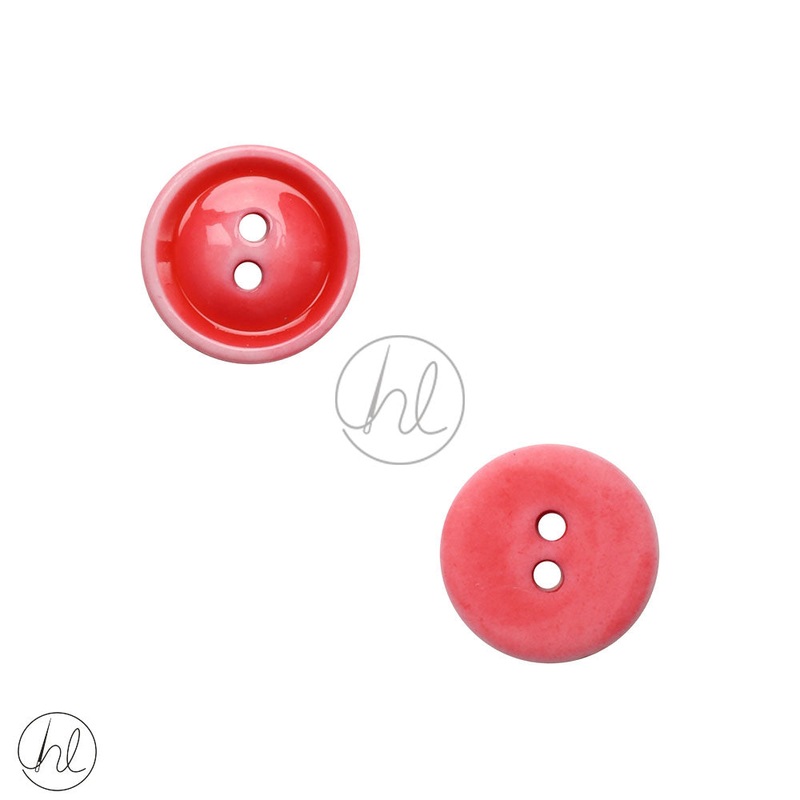 PLAIN BUTTONS 15MM RED A9539-24