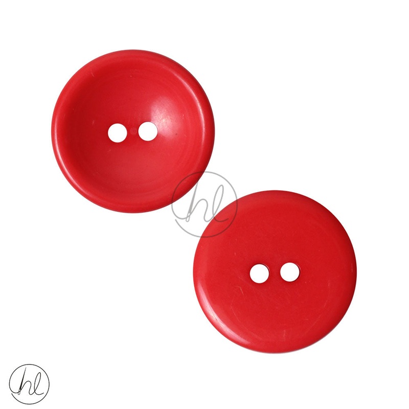 PLAIN BUTTONS RED 24MM D4656-34