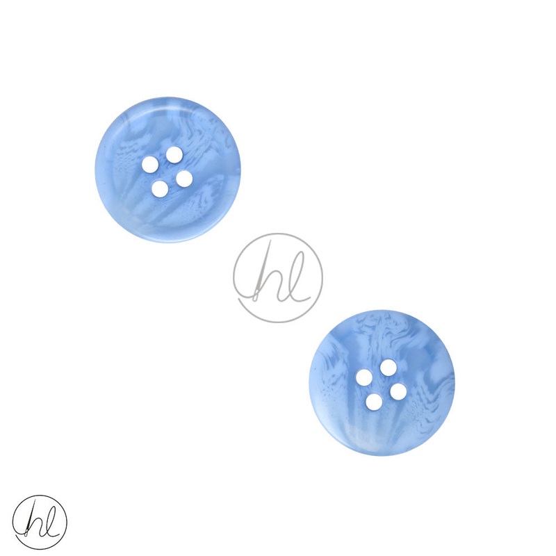 PLAIN BUTTONS SKY BLUE DY19-1-2 19MM