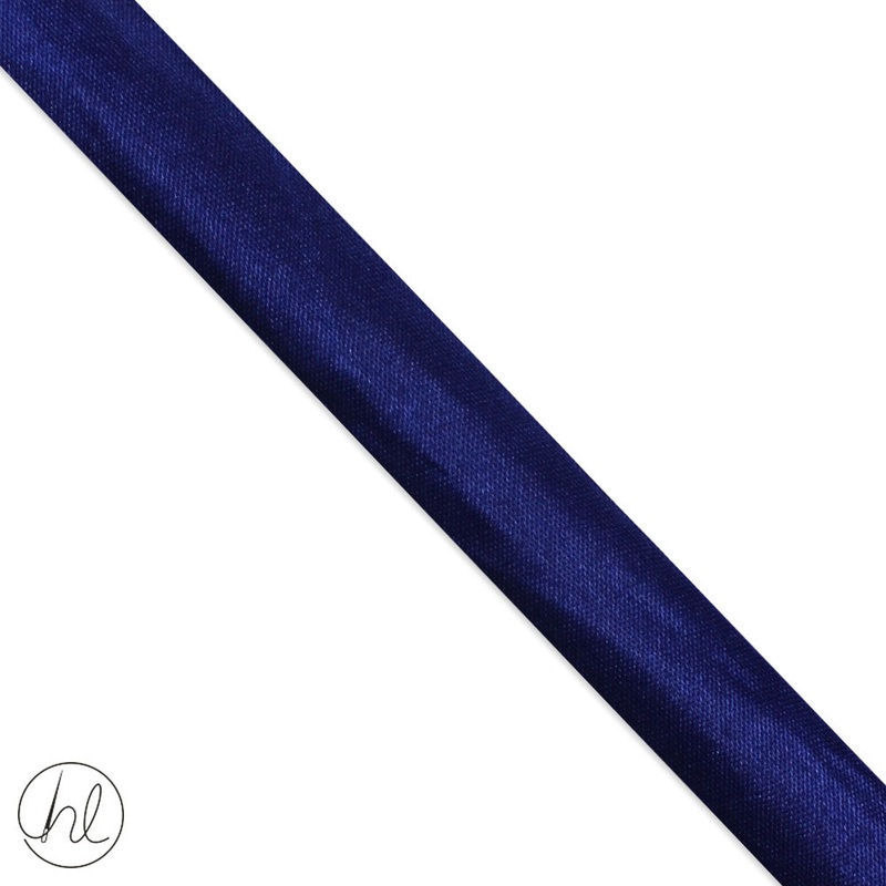 SATIN BIAS BINDING 20MM P/METRE