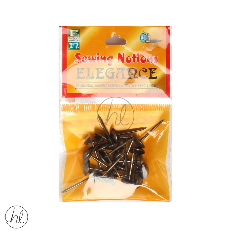 UPHOLSTERY SOFA NAILS 9.5MM 20 PER PACK ANTIQUE 079-009