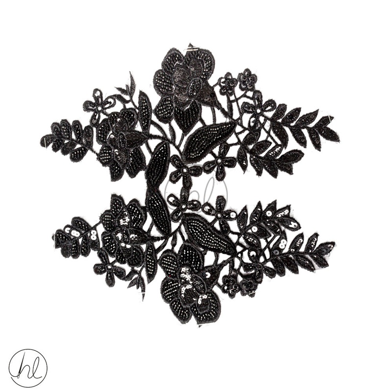 Motifs Fancy  14CMX30CM Black