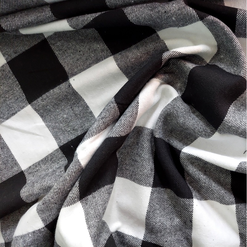 Textile Creations Buffalo Check Cotton Flannel WINDSTAR WN-058