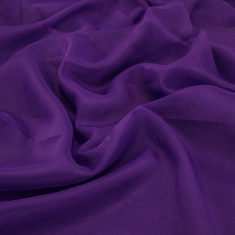 Voile Wholesale Fabric in Purple 1660