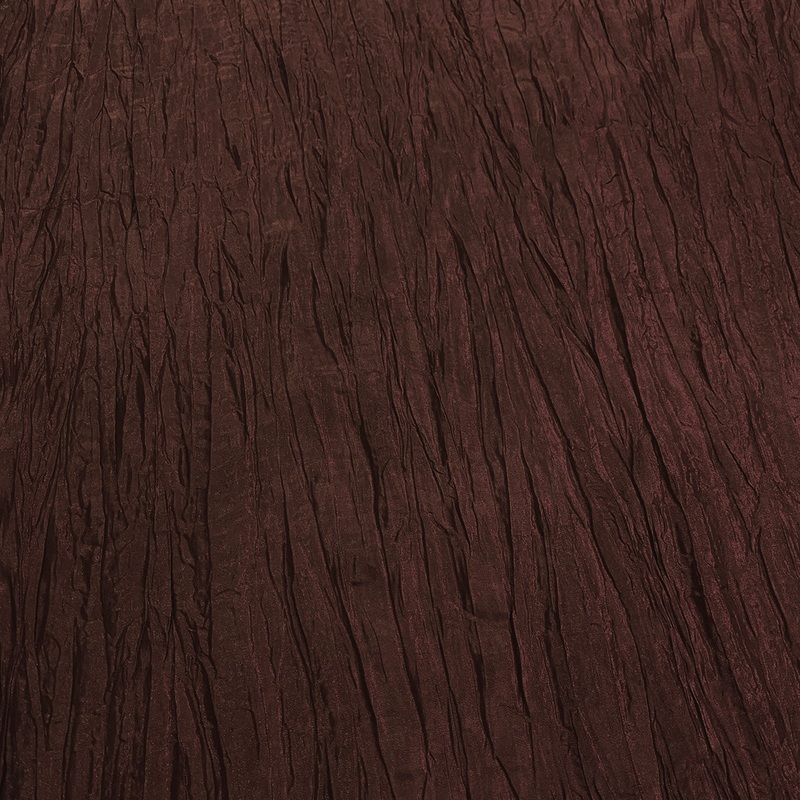 Accordion Taffeta Wholesale Fabric in Light Brown