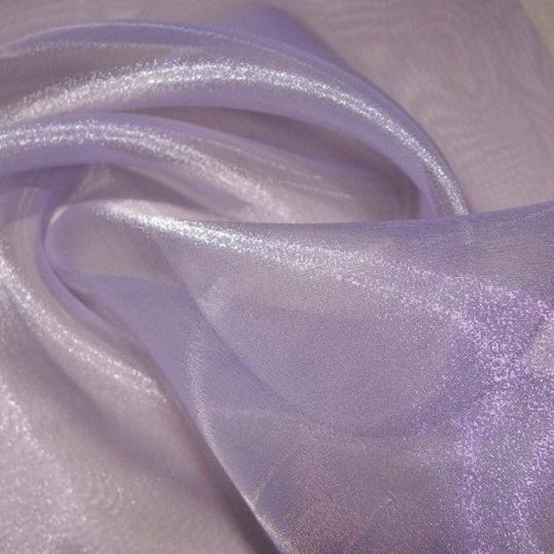 Crystal Organza Wholesale Fabric in Lilac D 450