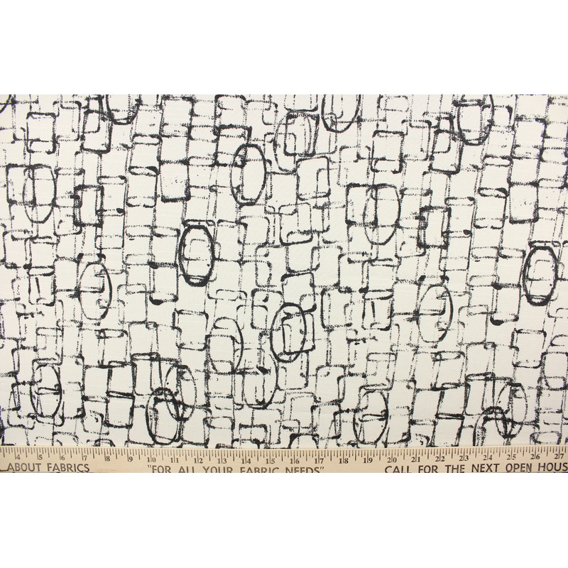Home Accent Fabrics A Ronnie Gold Design Jet Set in Coal