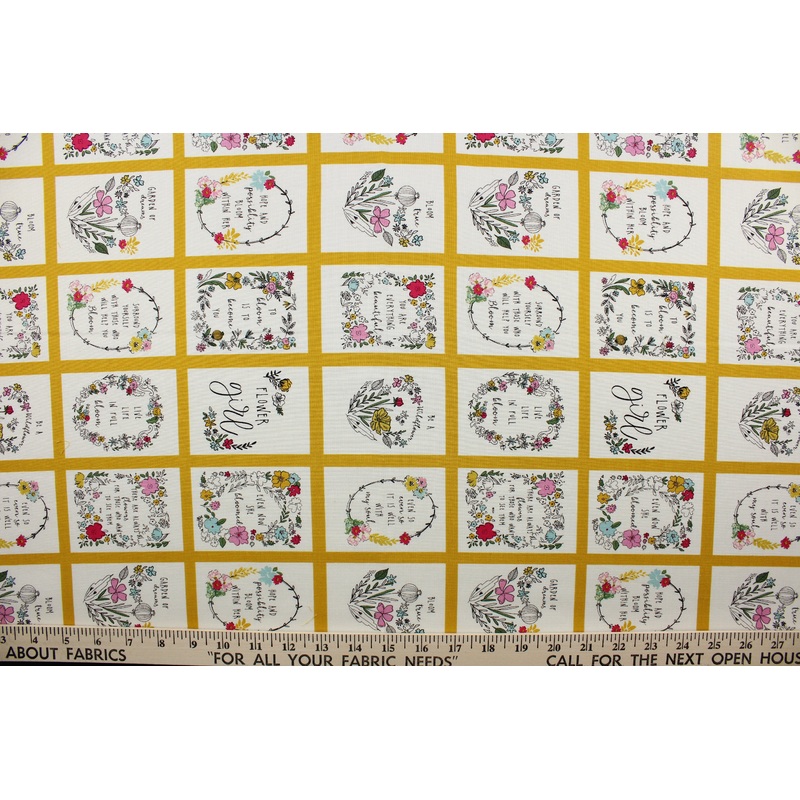 Poppie Cotton Hopeful in Yellow