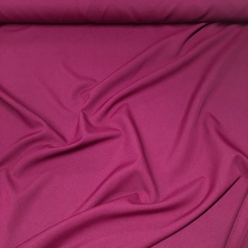 Premium Poly (Poplin) Wholesale Fabric in Fuchsia 1222