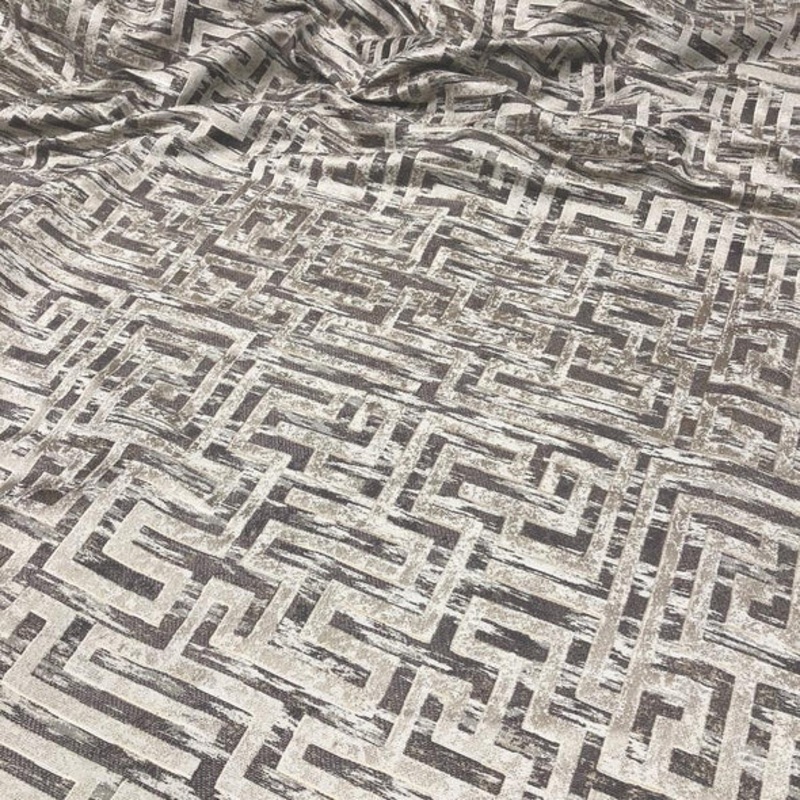 Gio Jacquard Wholesale Fabric in Gray