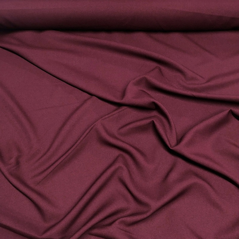 Premium Poly (Poplin) Wholesale Fabric in Wine 1425
