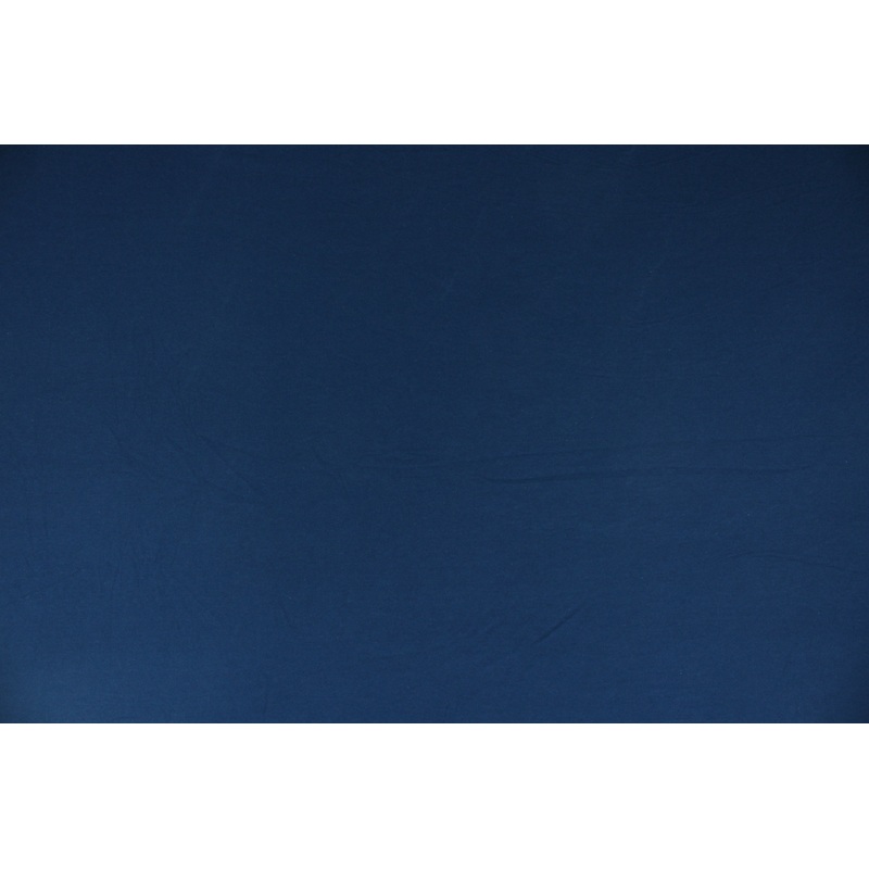 Cotton Lycra Jersey Knit Fabric in Midnight
