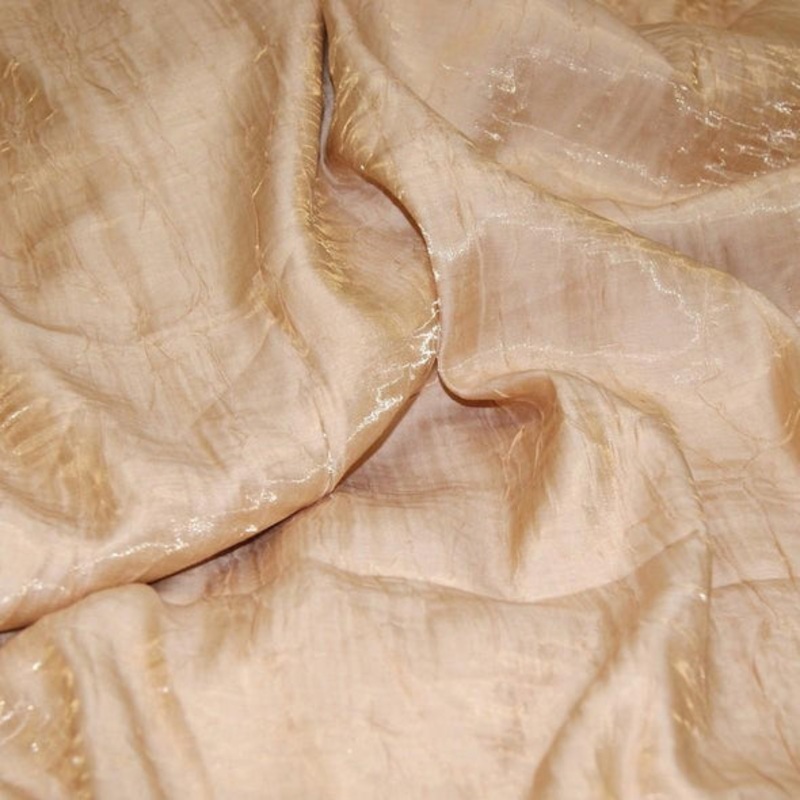 Crush Shimmer (Galaxy) Wholesale Fabric in Taupe 27