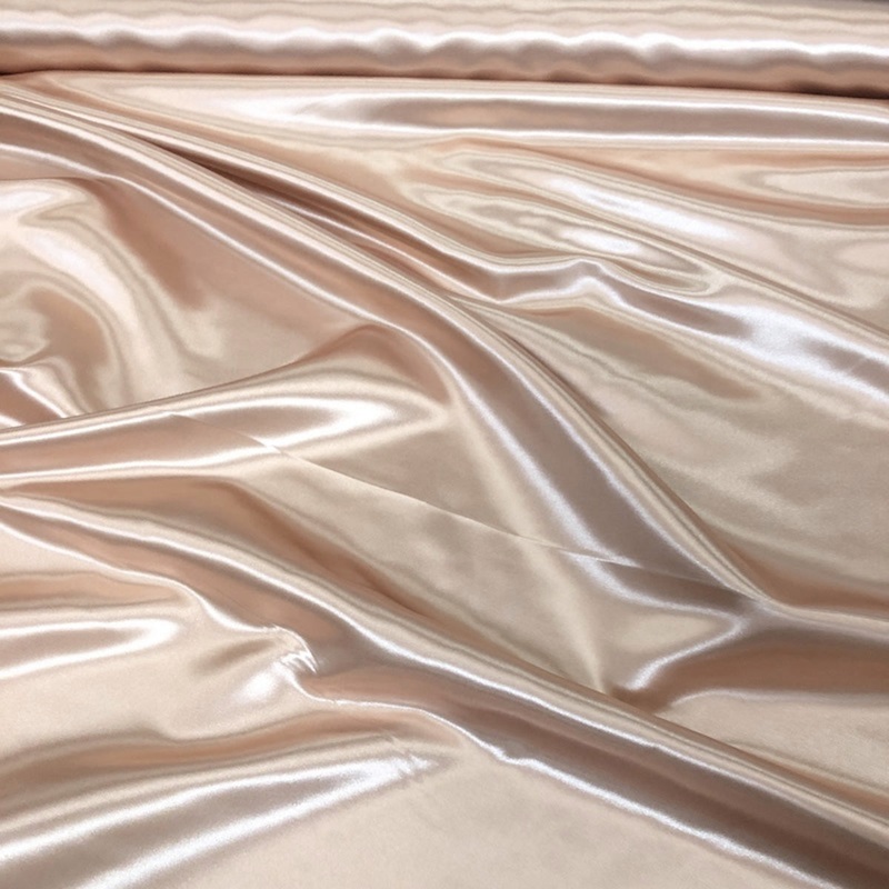 Bridal Satin Wholesale Fabric in Khaki 021