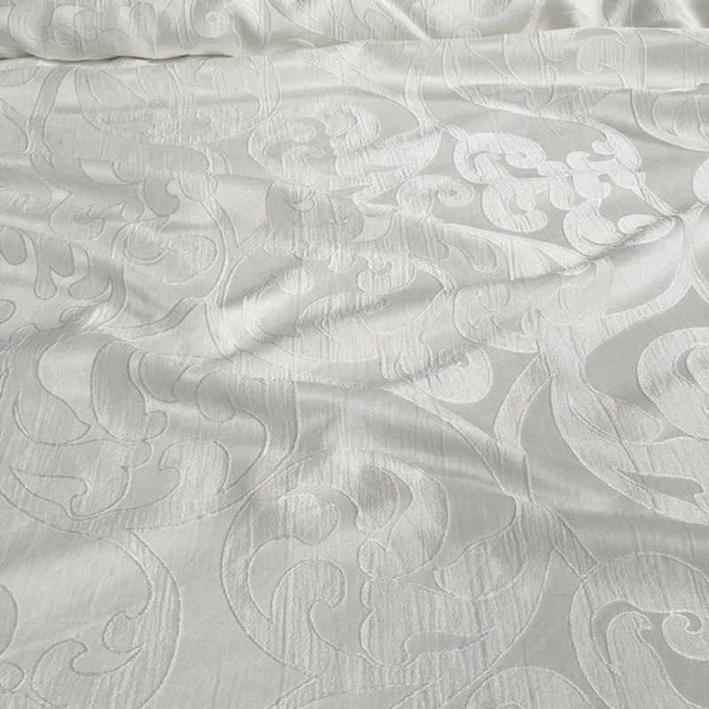 Classic Jacquard Wholesale Fabric in Ivory