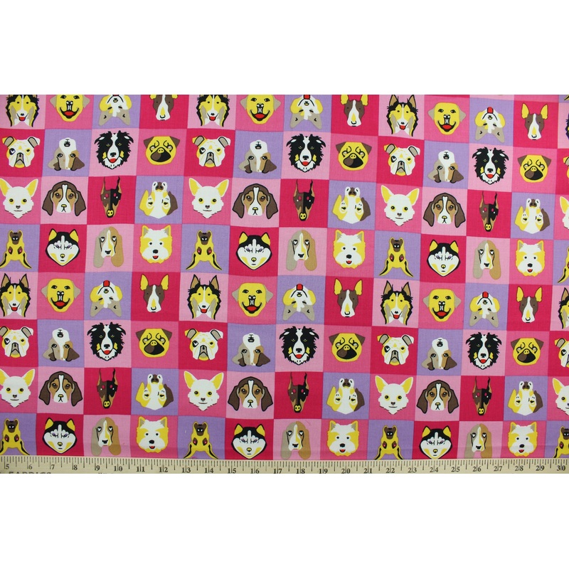 Quilting Dog Check in Azalea