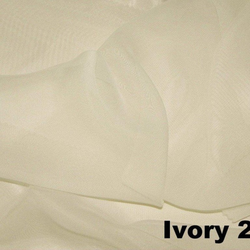Chiffon Wholesale Fabric in Ivory 213