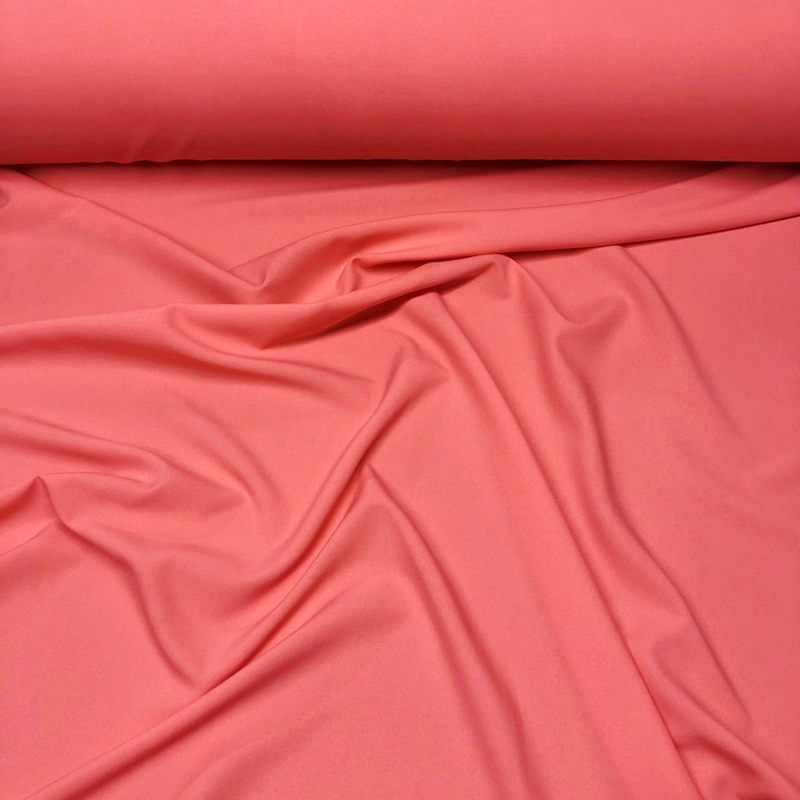 Premium Poly (Poplin) Wholesale Fabric in Coral 1200