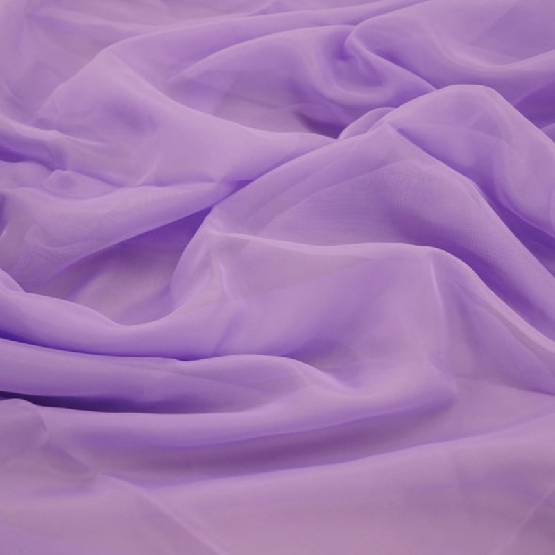 Voile Wholesale Fabric in Lilac 1174