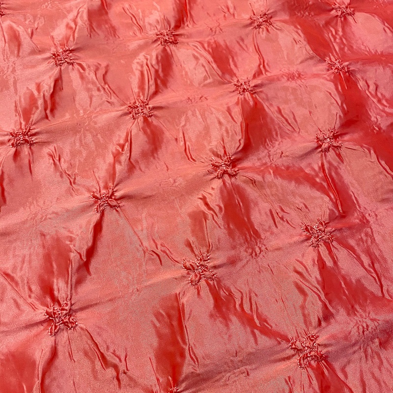 Belly Button (Pinwheel) Wholesale Fabric in Coral