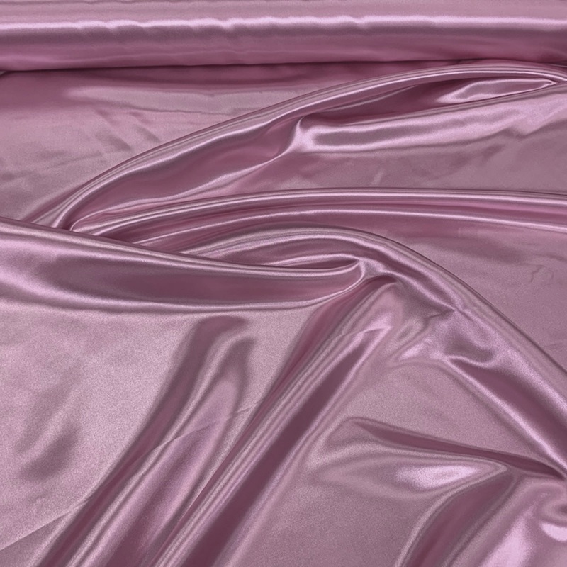 Bridal Satin Wholesale Fabric in Mauve 35