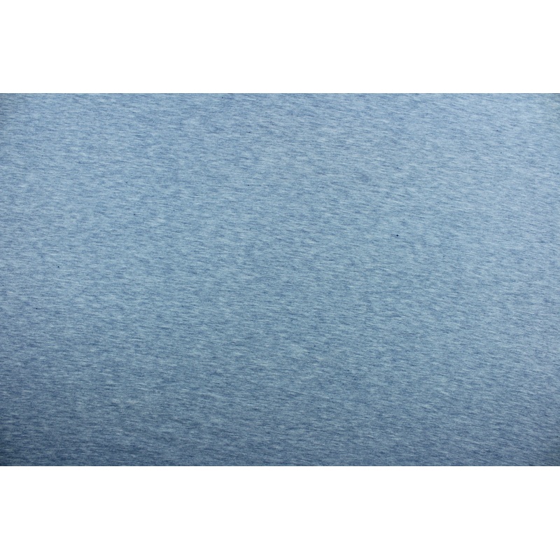 Cotton Lycra Jersey Knit Fabric in Light Denim Blue