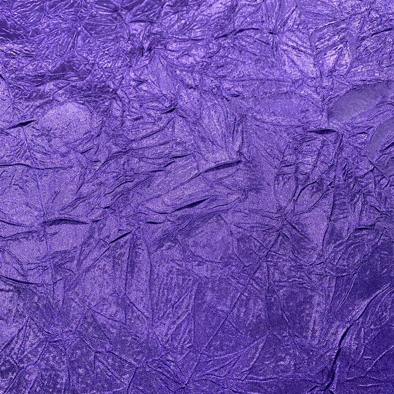 Crush Satin (Bichon) Wholesale Fabric in Purple 658