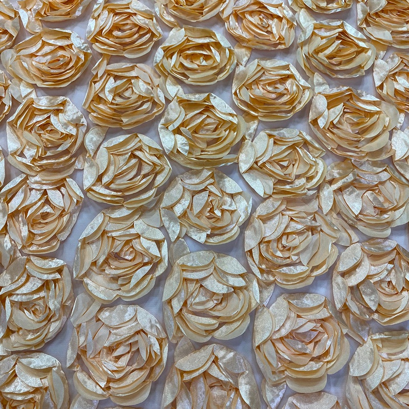 Peony Bouquet Wholesale Fabric in Peach