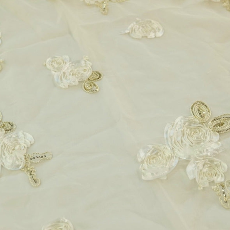 Posh Collection Wholesale Fabric in Ivory