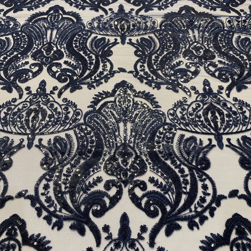 Princess Lace Wholesale Fabric in Black