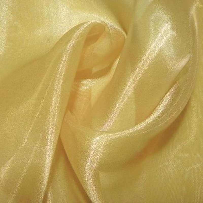 Crystal Organza Wholesale Fabric in Gold 901